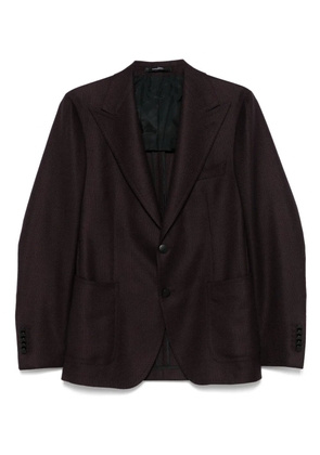 Tagliatore single-breasted blazer - Red