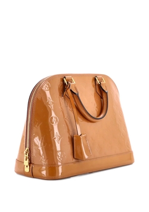 Louis Vuitton Pre-Owned Alma Handbag Monogram Vernis PM satchel - Neutrals