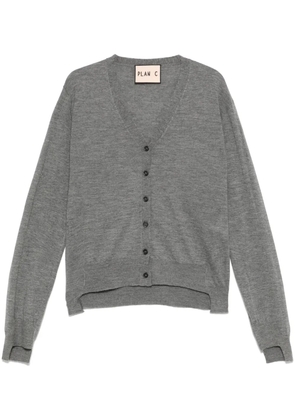 Plan C cashmere cardigan - Grey