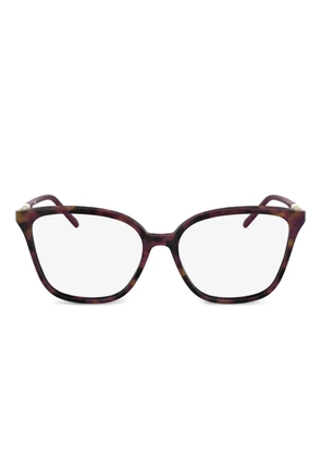 Lacoste cat-eye tortoiseshell glasses - Purple