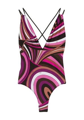 PUCCI Iride-print swimsuit - 66
