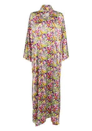 Bambah Kaleidoscope kaftan - Purple