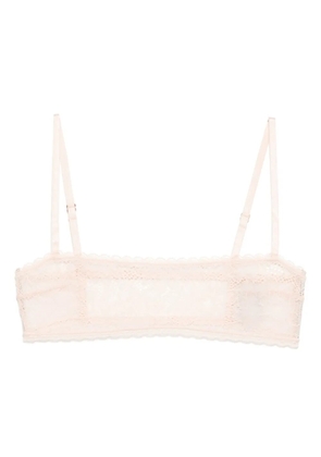 Kiki de Montparnasse Dahlia lace bandeau - Pink