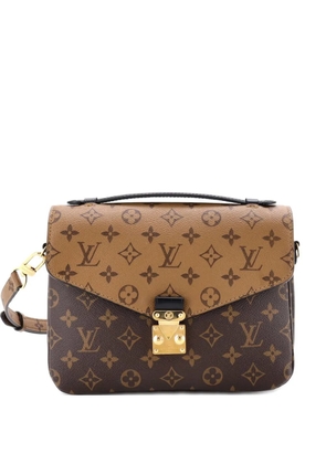 Louis Vuitton Pre-Owned Pochette Metis Reverse Monogram Canvas crossbody bag - Brown