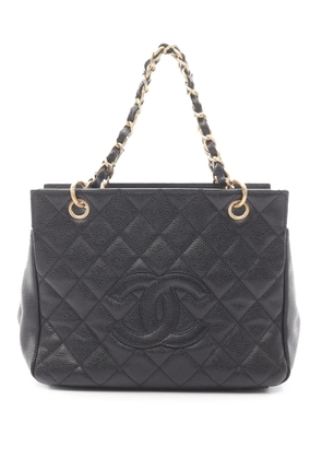 CHANEL Pre-Owned 2000-2002 Caviar Petit Timeless tote bag - Black