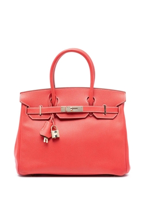 Hermès Pre-Owned 2012 Epsom Candy Verso Birkin Retourne 35 handbag - Brown