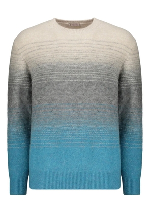 Herno ombre ribbed sweater - Blue