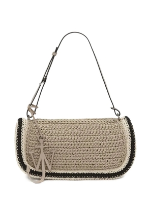 JW Anderson Bumper-15 crochet tote bag - Neutrals