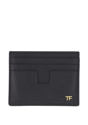 TOM FORD logo-detail card holder - Black