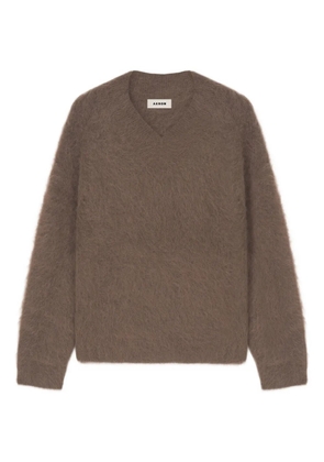 AERON Frank V-neck sweater - Brown