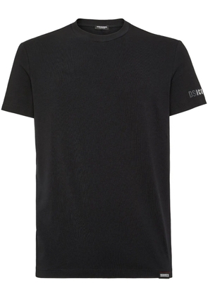 DSQUARED2 logo-print cotton T-shirt - Black