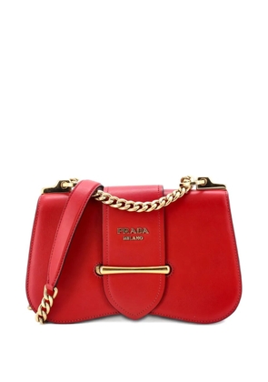 Prada Pre-Owned Sidonie Chain Shoulder Bag City Calf Medium crossbody bag - Red