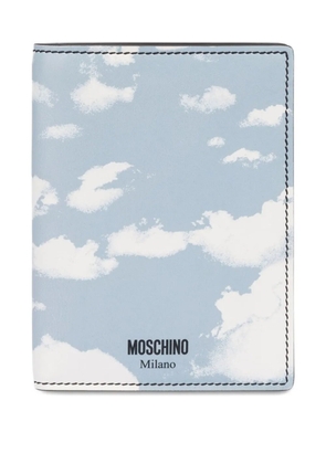 Moschino leather wallet - Blue