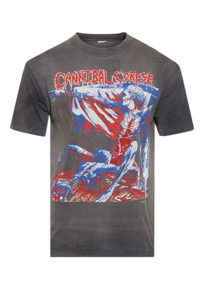 EARTHLING VIP graphic-print T-shirt - Black