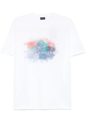 Paul & Shark logo-print T-shirt - White