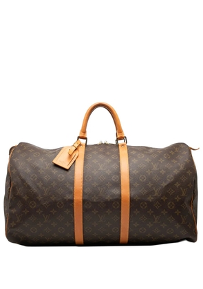 Louis Vuitton Pre-Owned 1993 Monogram Keepall 55 travel bag - Brown