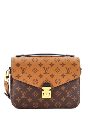 Louis Vuitton Pre-Owned Pochette Metis Reverse Monogram Canvas crossbody bag - Brown