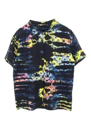 Louis Vuitton Pre-Owned 2010s Monogram tie-dye T-Shirt - Black