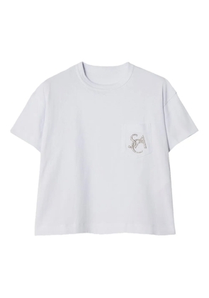 sacai chest-pocket T-shirt - White