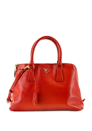 Prada Pre-Owned Promenade Bag Vernice Saffiano Leather Medium satchel - Orange
