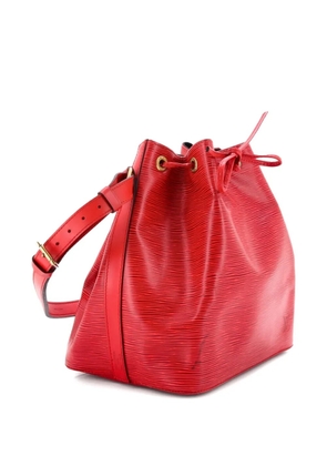 Louis Vuitton Pre-Owned Petit Noe Handbag Epi Leather bucket bag - Red