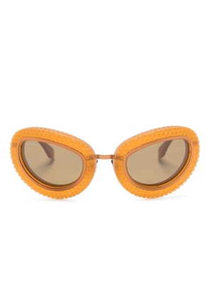 Off-White Eyewear Tokyo cat-eye sunglasses - Brown