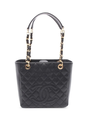 CHANEL Pre-Owned 2011 Caviar Petite Shopping tote bag - Black