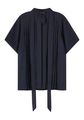Lee Mathews Anita pleated shirt - Blue