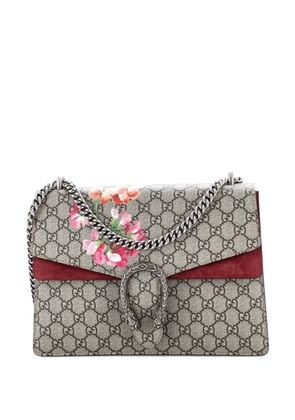 Gucci Pre-Owned Dionysus Bag Blooms Print GG Coated Canvas Medium shoulder bag - Brown