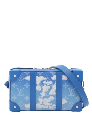 Louis Vuitton Pre-Owned 2020 Monogram Clouds Soft Trunk Wallet on Chain crossbody bag - Blue