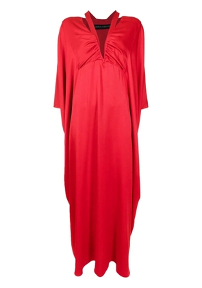Gloria Coelho x Isabella Fiorentino kaftan-style maxi dress - Red