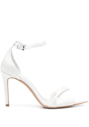 GINISSIMA 95mm Cleo sandals - White
