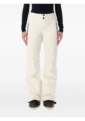 The North Face button zip skiwear trousers - White