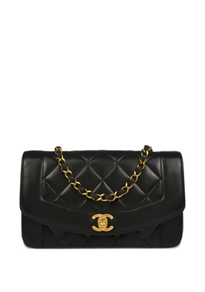 CHANEL Pre-Owned 1995 small Diana quilted chain shoulder bag - Black