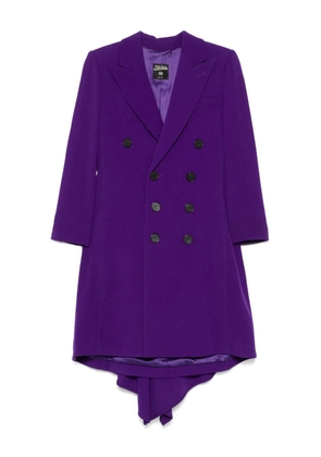 Jean Paul Gaultier Pre-Owned 2000s wool coat - Purple