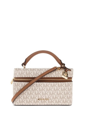 Michael Michael Kors extra-small Jana monogram-logo crossbody bag - Neutrals