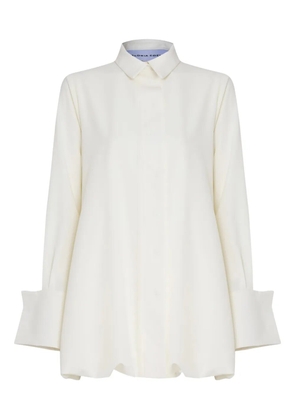 Gloria Coelho Rockabilly wide-cuff shirt - White