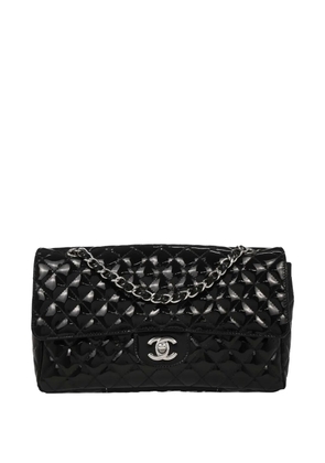 CHANEL Pre-Owned 2006-2008 Secret Label Single Flap quilted shoulder bag - Black