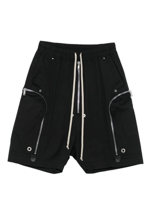 Rick Owens zip-detail short - Black