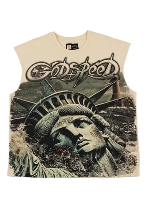 GODSPEED Sunken Liberty 2 sleeveless vest - Neutrals