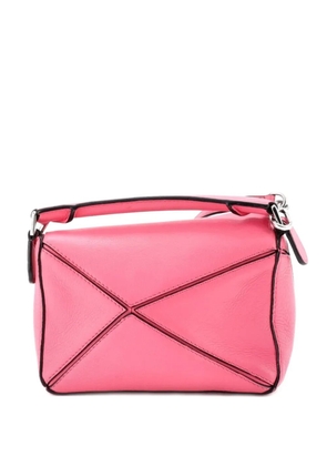 Loewe Pre-Owned Puzzle Bag Leather Mini crossbody bag - Pink