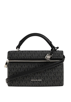 Michael Michael Kors XS Jana logo-pattern crossbody bag - Black
