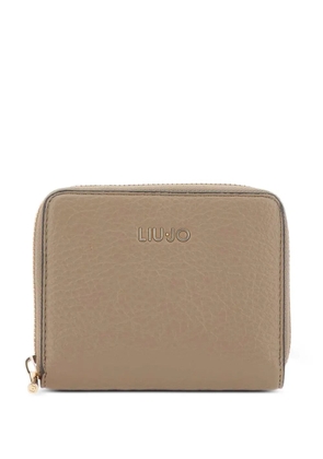 LIU JO Caliwen grained wallet - Neutrals