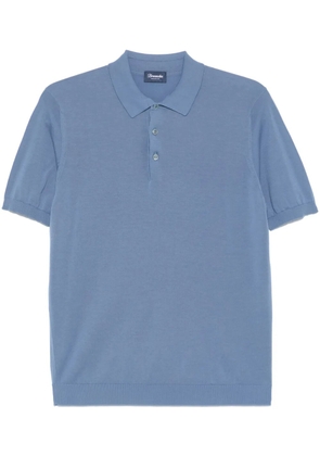Drumohr cotton polo shirt - Blue