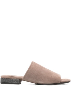 Brunello Cucinelli open toe sandals - Neutrals