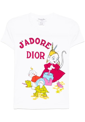 Christian Dior Pre-Owned 2002 cotton T-shirt - White