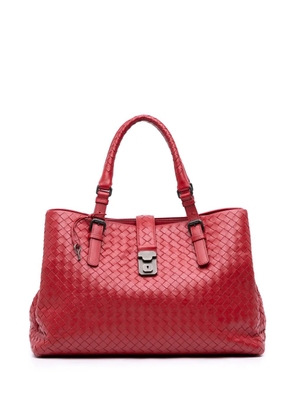 Bottega Veneta Pre-Owned 2012-2025 Medium Nappa Intrecciato Roma tote bag - Red