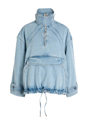 Better zip-front denim jacket - Blue