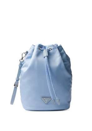 Prada drawstring bucket bag - Blue