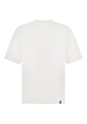 Boggi Milano jersey appliquéd T-shirt - White